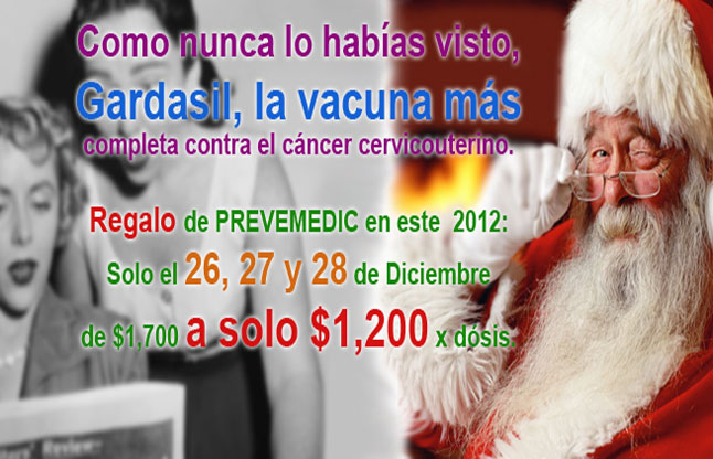 Vacuna VPH Promo Diciembre 2012